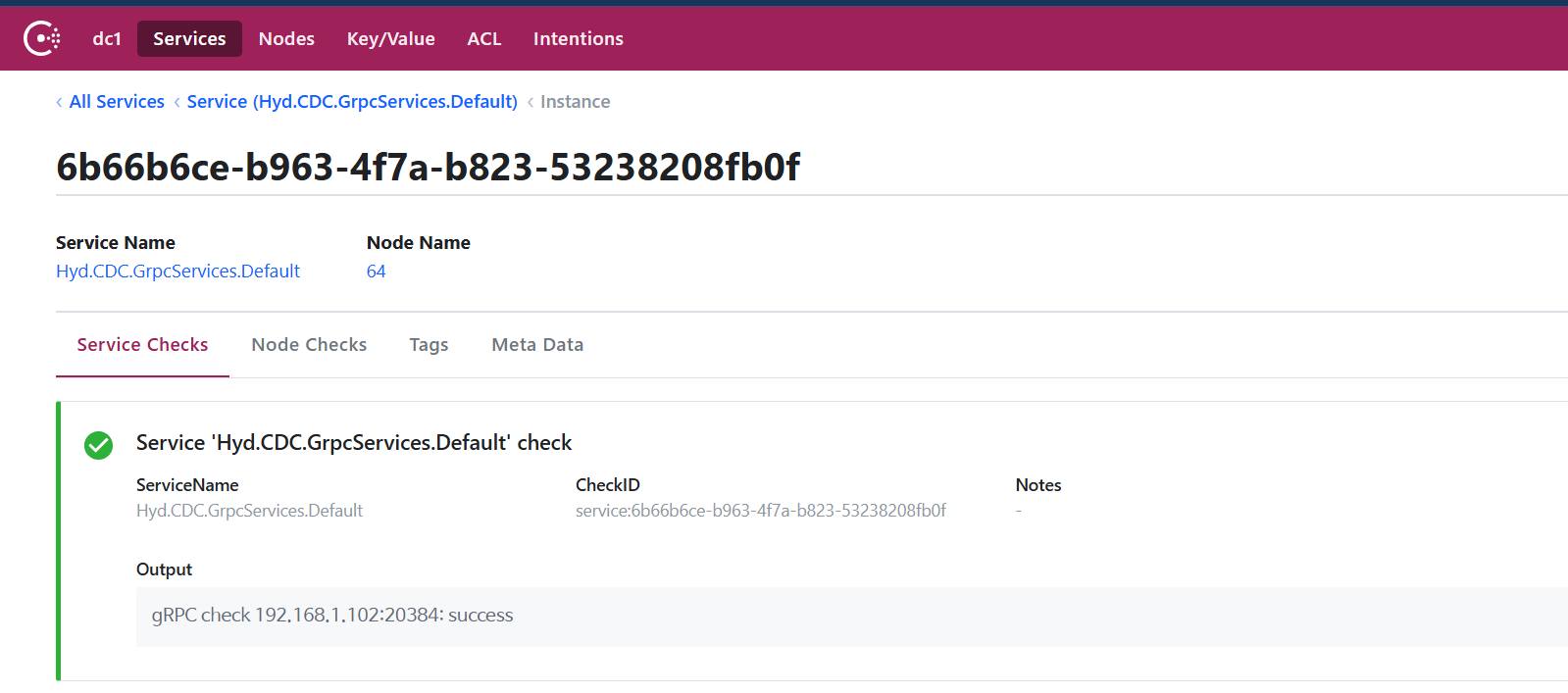 Consul by HashiCorp (No Auth)