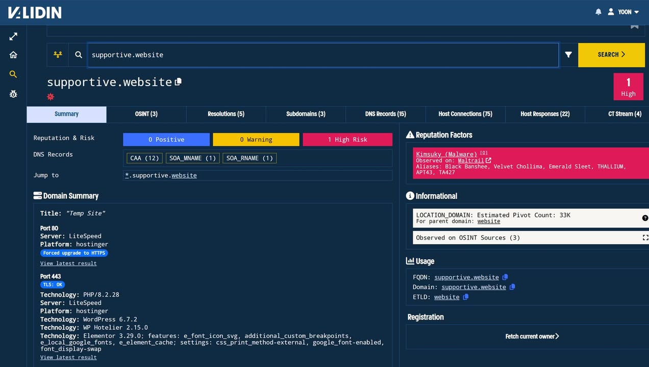DPRK #Kimusky IOC

https://supportive[.]website/wp-admin/js/widgets/hurryup/?rv=bear&za=battle0