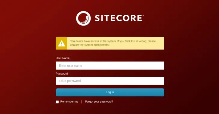 Hard-Coded 'b' Password in Sitecore XP Sparks Major RCE Risk in Enterprise Deployments

