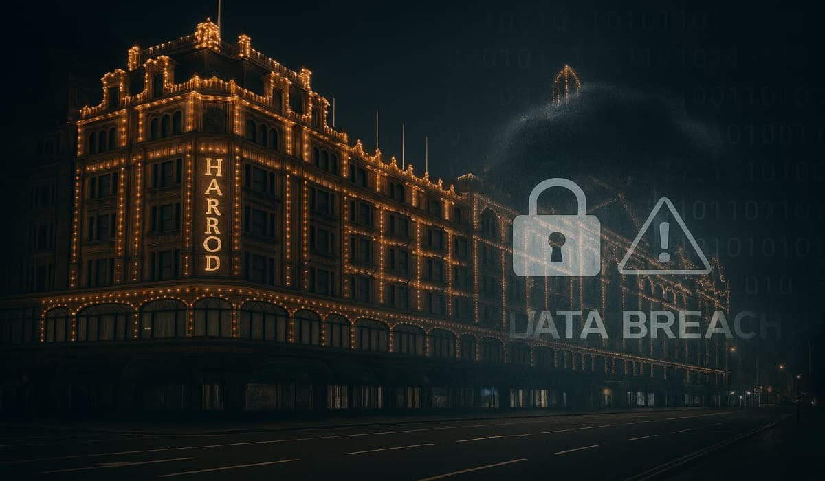 Harrods Data Breach: 430,000 Customer Records Stolen Via Third-Party Attack

Harrods confirms a major data breach via a third-party IT provider with up to 430,000 customer records stolen.