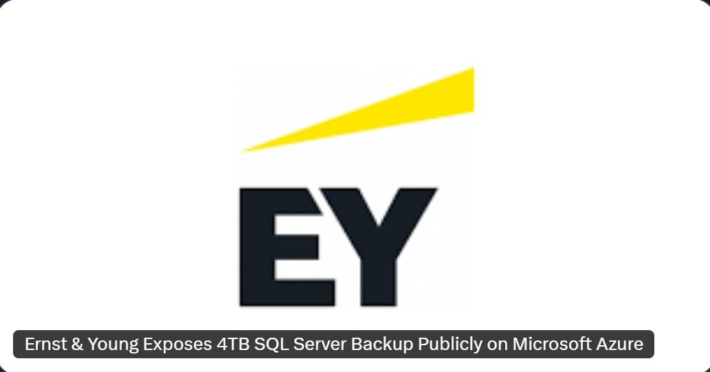EY Exposes 4TB SQL Server Backup Publicly on Microsoft Azure

A massive 4TB SQL Server backup file belonging to global accounting giant Ernst & Young (EY) was discovered publicly accessible on Microsoft Azure.

https://securityaffairs.com/184062/data-breach/ernst-young-exposes-4tb-sql-server-backup-publicly-on-microsoft-azure.html